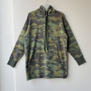 Highline Collection Long Camo Hoodie
